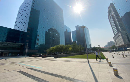 环球贸易中心内景